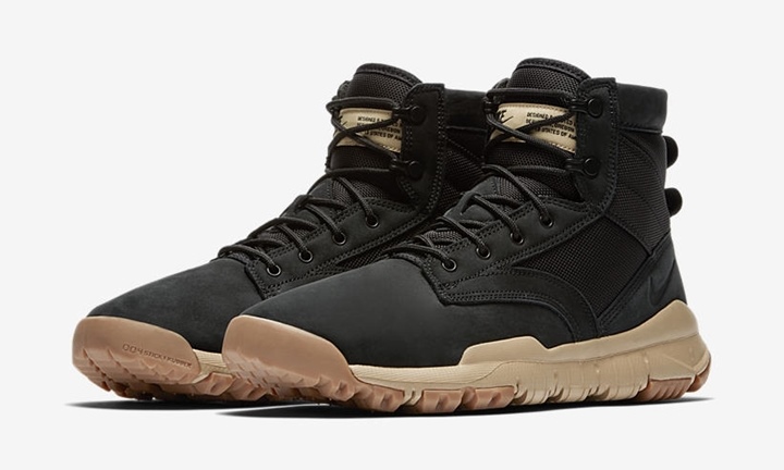 ナイキ SFB 6 レザー ブーツ “ブラック/マッシュルーム” (NIKE SFB 6 LEATHER BOOT “Black/Mushroom”) [862507-005]