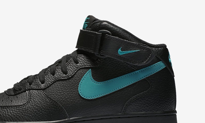 2017年 ホリデーモデル！ナイキ エア フォース 1 ミッド 07 2カラー (NIKE AIR FORCE 1 MID 07 “Black/Court Purple” “Black/Neptune Green” 2017 HOLIDAY) [315123-044,045]