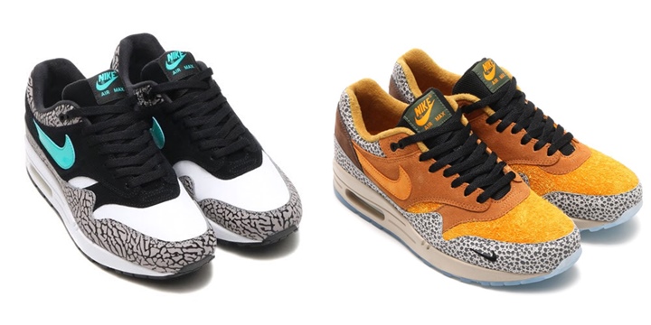 【突如リストック】atmos × NIKE AIR MAX 1 PREMIUM RETRO "ATMOS ELEPHANT/SAFARI" (アトモス ナイキ エア マックス 1 プレミアム レトロ "エレファント/サファリ")