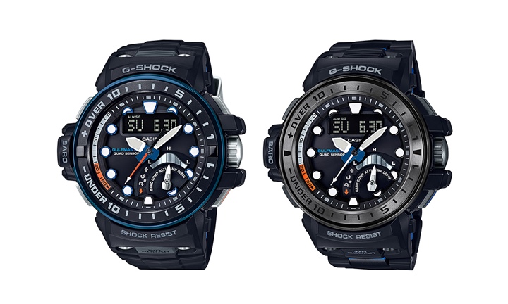 漆黒の大海原や深海をモチーフにしたG-SHOCK GULFMASTER 新作「GWN-Q1000A-1AJF/Q1000MCA-1AJF」が9月発売 (ジーショック ガルフマスター)