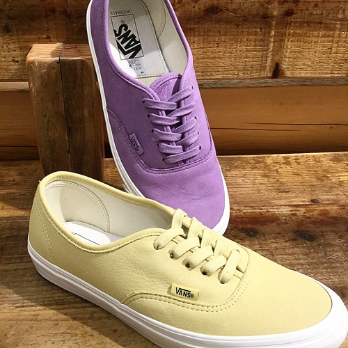 VANS 2017 FALL OG AUTHENTIC LX (バンズ 2017年 秋モデル OG オーセンティック LX)