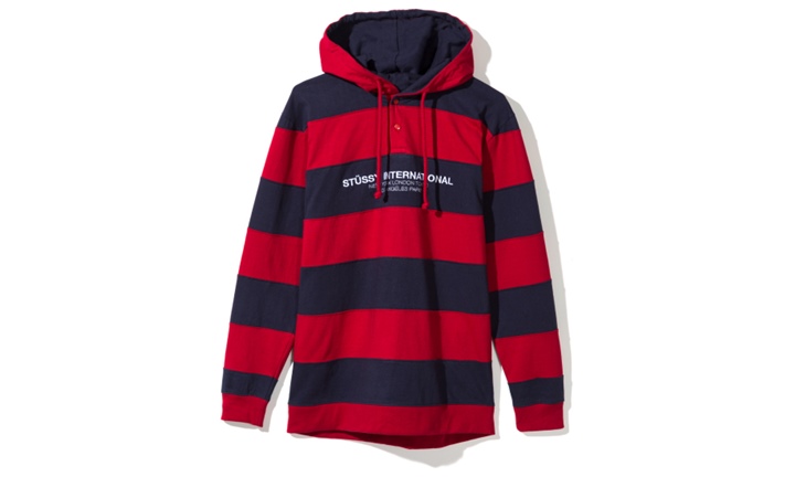 STUSSY 2017 FALL “Hooded Stripe Rugby” (ステューシー 2017年 秋)