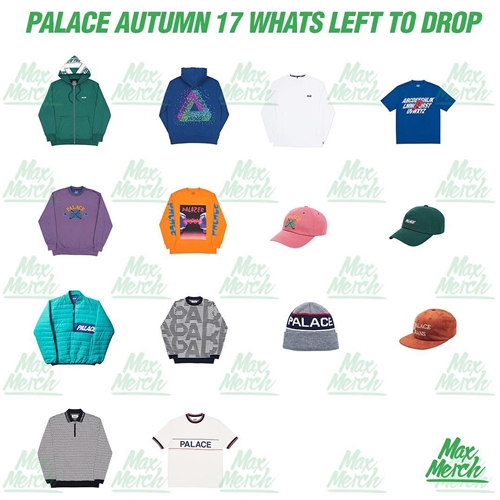 Palace Skateboards 2017 AUTUMN “Drop 3″が9/15から発売 (パレス 2017 秋)