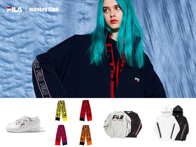 monkey time × FILA Capsule collectionが9/9から展開 (モンキータイム フィラ カプセル コレクション)