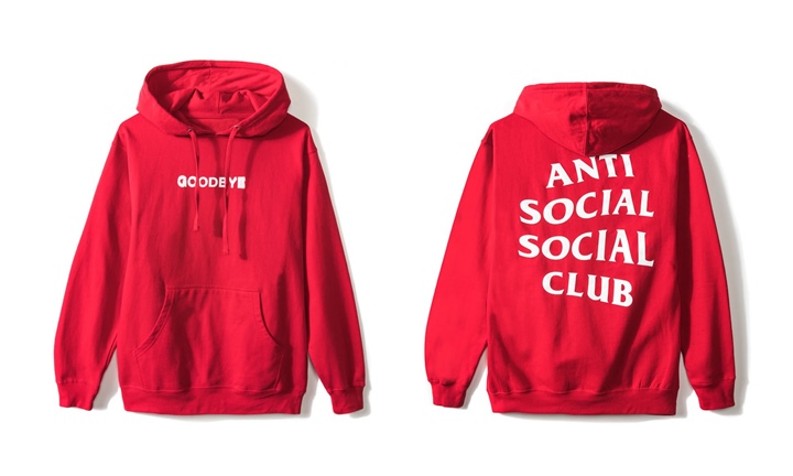 Anti Social Social Club Goodbye Hoodie (アンチ ソーシャル ソーシャル クラブ)│Fullress