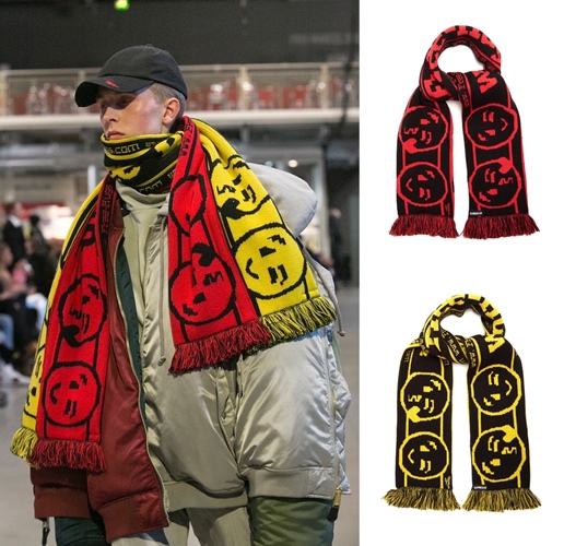 VETEMENTS "www.Free-Hugs.com Knit Scarf" (ヴェトモン "フリー ハグ ニット スカ－フ")