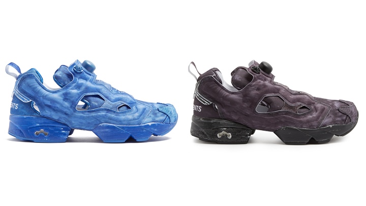 VETEMENTS × REEBOK REEBOK INSTA PUMP FURY CANVAS TRAINERS 2カラー (ヴェトモン リーボック インスタ ポンプ フューリー キャンバス トレイナーズ)