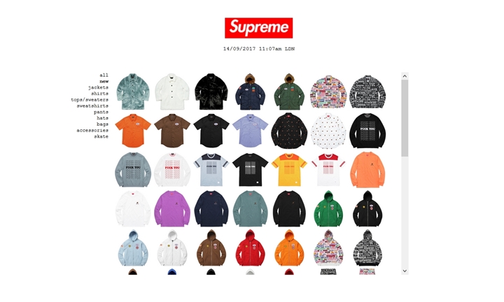 9/16発売！SUPREME × HYSTERIC GLAMOUR (シュプリーム ヒステリックグラマー) & FALL/WINTER レギュラーアイテム一覧！