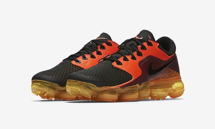 【オフィシャルイメージ】ナイキ エア ヴェイパーマックス CS “ブラック/レッド/オレンジ” (NIKE AIR VAPORMAX CS “Black/Red/Orange”) [917963-800]