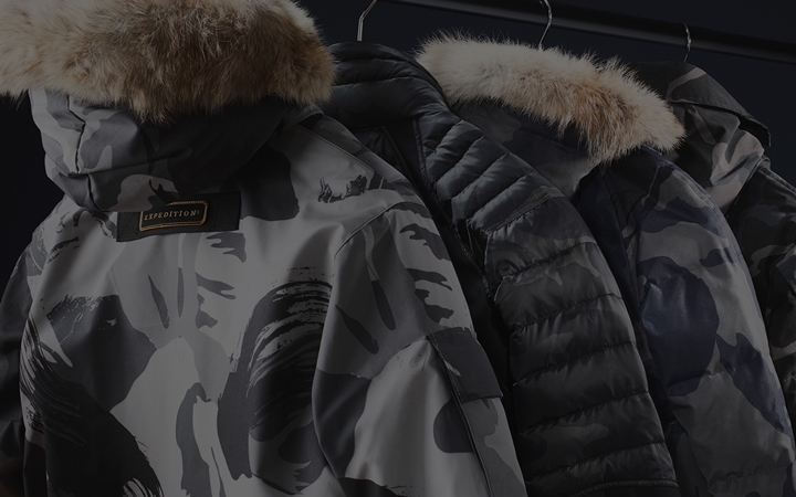 CANADA GOOSE からカモフラプリントを施した「CAMO PRINTS」が展開 (カナダグース カモ プリント)