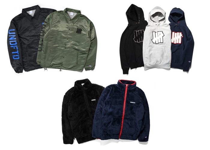 Champion × UNDEFEATED ニューコラボアイテム3型が10月初旬発売 (チャンピオン アンディフィーテッド)