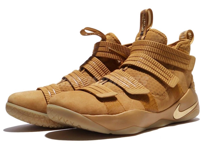 ナイキ レブロン ソルジャー 11 SFG EP “ウィート ゴールド” (NIKE ZOOM LEBRON SOLDIER 11 SFG ”Wheat Gold”) [897647-700]