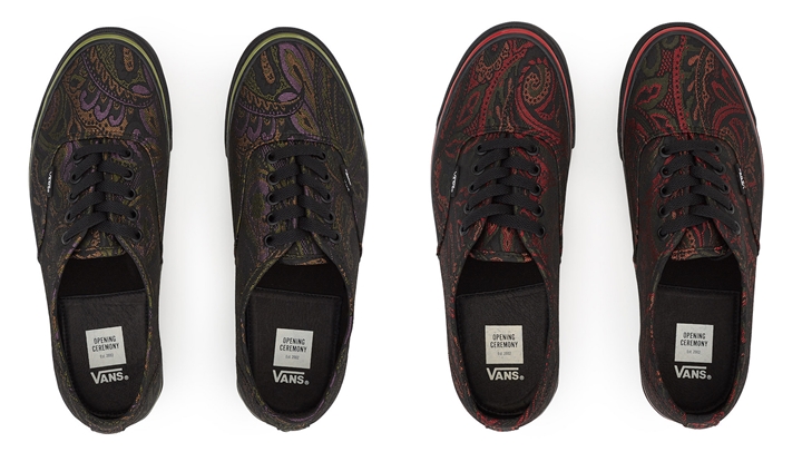 オープニングセレモニー × バンズ オーセンティック LX “ペイズリー パック” (OPENING CEREMONY VANS AUTHENTIC LX “Paisley Pack”)