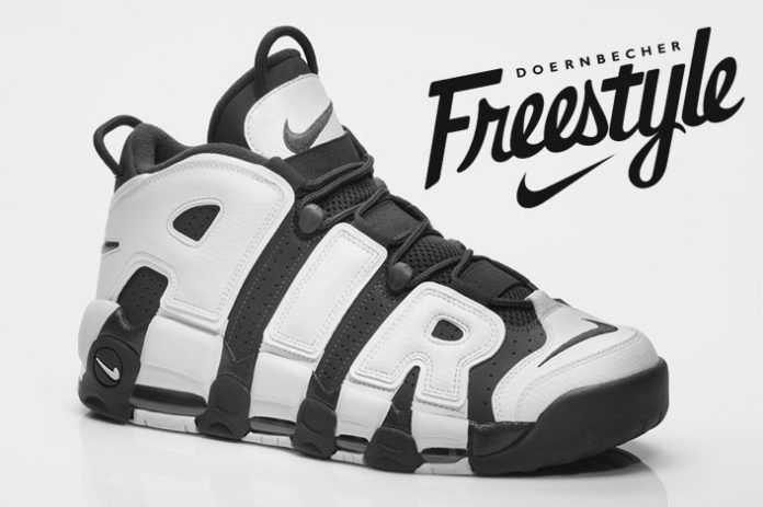 2017年10月発売予定！NIKE AIR MORE UPTEMPO OHSU DOERNBECHER 14th FREESTYLE COLLECTION 2017 (ナイキ エア モア アップテンポ OHSU ドーレンベッカー 第14回 フリースタイル コレクション) [AH6949-446]