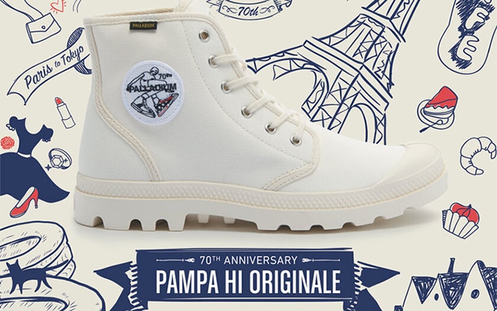 パラディウム70周年記念日本限定モデル！「PALLADIUM PAMPA HI ORIGINALE LTD」が発売 (パラディウム パンパ ハイ オリジナーレ)