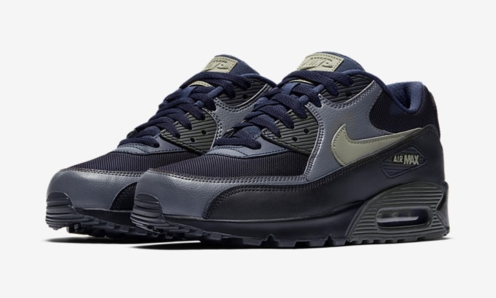 ナイキ エア マックス 90 エッセンシャル “オブシディアン/ブラック” (NIKE AIR MAX 90 ESSENTIAL “Obsidian/Black”) [537384-426]