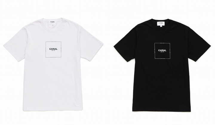 CANAL NEWYORK for ADAM ET ROPE EXCLUSIVE BOX LOGO TEE (キャナルニューヨーク アダム エ ロペ ボックス ロゴ)