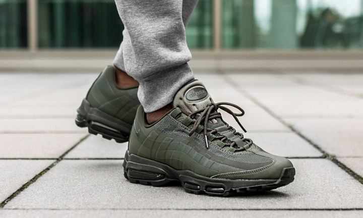 10月発売予定！ナイキ エア マックス 95 エッセンシャル “カーゴ カーキ/ブラック” (NIKE AIR MAX 95 ESSENTIAL “Cargo Khaki/Black”) [857910-301]