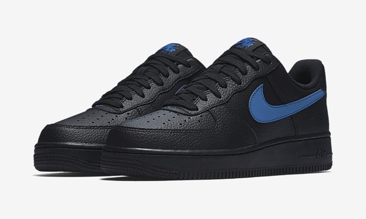 ナイキ エア フォース 1 07 エレベート ロー “ブラック/ジム ブルー” (NIKE AIR FORCE 1 07 LV8 LOW “Black/Gym Blue”) [AA4083-003]