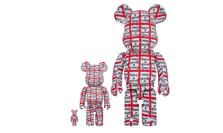 have a good time × BE@RBRICK 3サイズがコラボレーション！9/30から発売 (ハヴアグッドタイム ベアブリック)