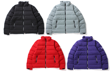 A BATHING APEからキルトステッチ部分を圧着しステッチ無しで仕上げたダウンジャケット「A BATHING APE DOWN JACKET」が9/30発売！ (ア ベイシング エイプ)