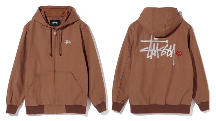 STUSSY 2017 FALL “Canvas Worker Zip Hoodie” (ステューシー 2017年 秋)