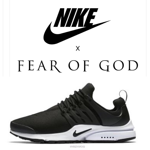 2018年発売！？FEAR OF GOD × NIKE AIR PRESTO (フィア オブ ゴッド ナイキ エア プレスト)