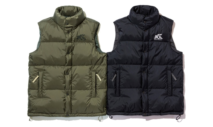 Back Channel × NANGA「DOWN VEST」2カラーが9/29から発売 (バックチャンネル ナンガ)