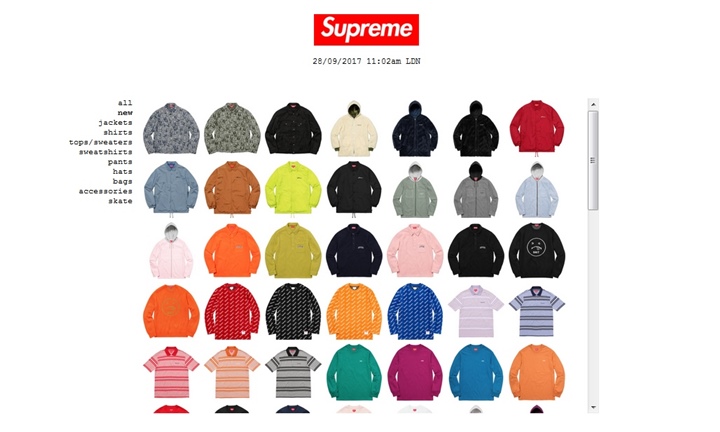 9/30発売！SUPREME (シュプリーム) FALL/WINTER レギュラーアイテム一覧！