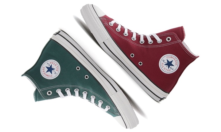 CONVERSE ALL STAR 100 COLORS HI に新色「バーガンディー/ダークティール」が登場 (コンバース オールスター)