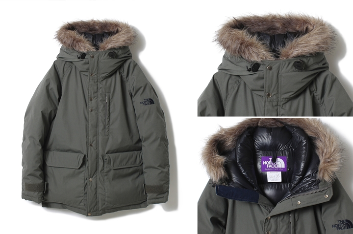 THE NORTH FACE PURPLE LABEL for Pilgrim Surf+Supply "65/35 SEROW DOWN JACKET"が11月下旬発売 (ザ・ノース・フェイス パープルレーベル ピルグリム サーフ+サプライ)