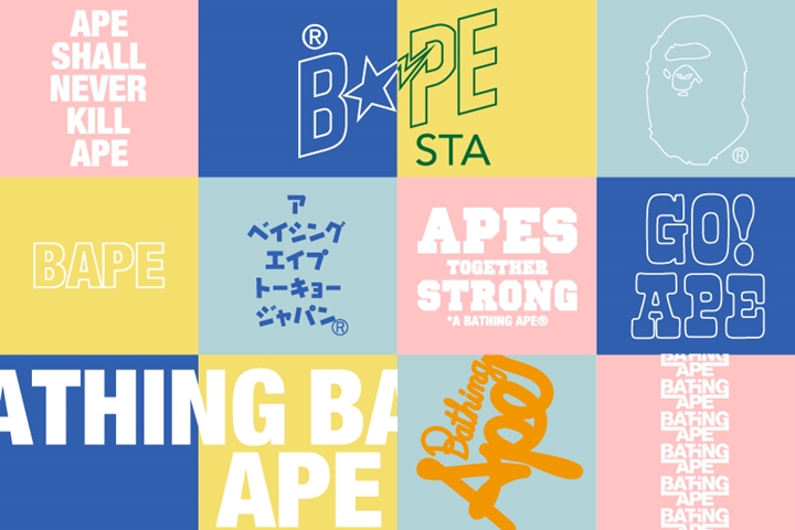 A BATHING APEを代表する様々なグラフィックをTEEに落とし込んだ「BAPE SLOGAN COLLECTION」が10/7発売！ (ア ベイシング エイプ)