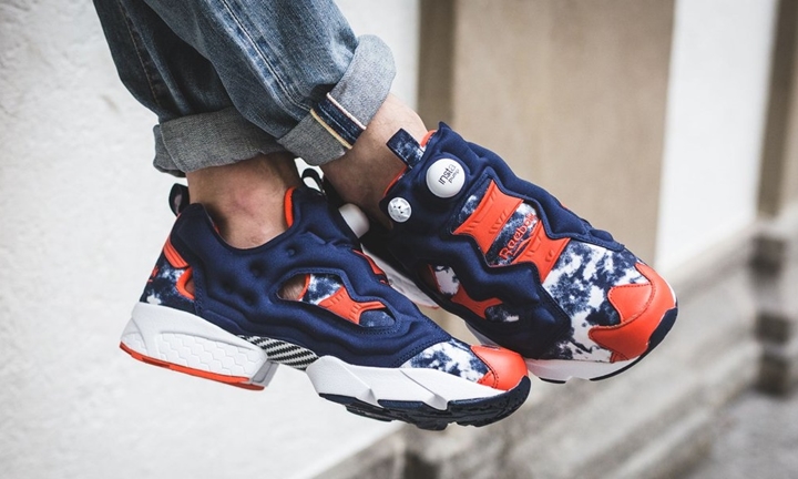 10/7発売！アトモス × リーボック インスタ ポンプ フューリー “カレッジ ネイビー/キャロット” (atmos REEBOK INSTAPUMP FURY “Collegiate Navy/Carot”) [BS9074]