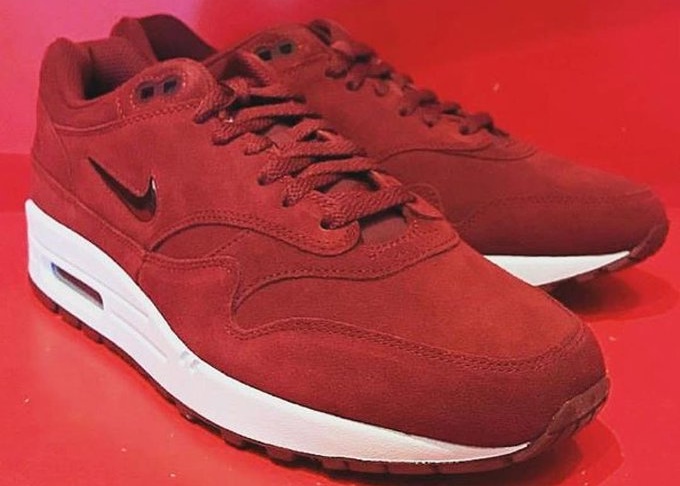 ナイキ エア マックス 1 プレミアム SC ジュエル “レッド” (NIKE AIR MAX 1 PREMIUM SC Jewel “Red”)