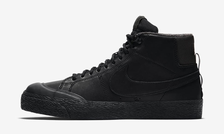 ナイキ SB ズーム ブレーザー ミッド ボタ “トリプル ブラック” (NIKE SB ZOOM BLAZER MID XT BOTA “Triple Black”) [AA4100-001]