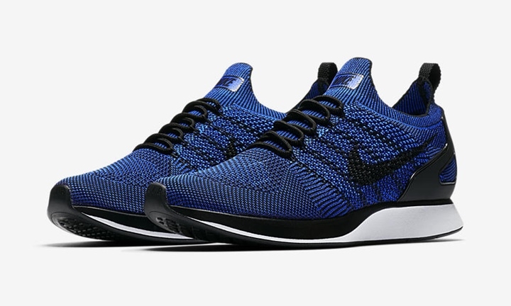 ナイキ エア ズーム マライア フライニット レーサー “ブラック/レーサー ブルー” (NIKE AIR ZOOM MARIAH FLYKNIT RACER “Black/Racer Blue”) [918264-007]