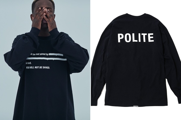 MAGIC STICKからSWATやPOLICEを連想させるフォントレイアウトがポイントのL/S TEEが発売 (マジックスティック)