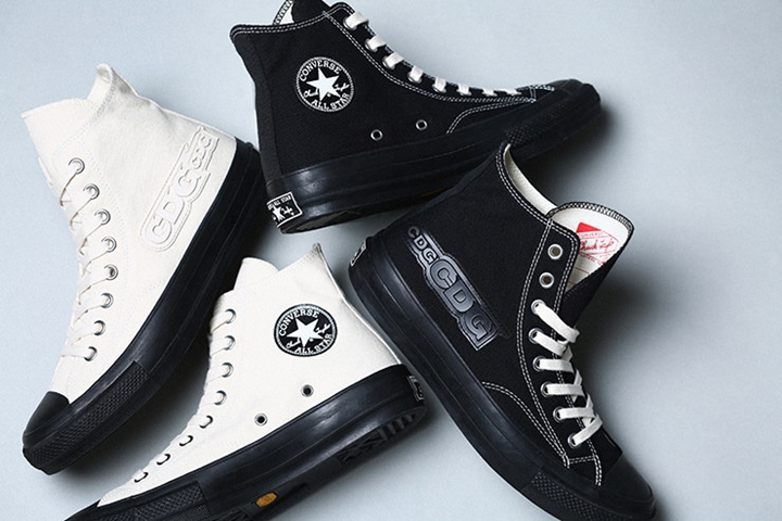 CONVERSE ADDICT × Comme des Garçons コラボが11/10にリリース！CHUCK TAYLOR CANVAS CDG HI 2色展開(コム デ ギャルソンコンバース アディクト チャックテイラー キャンバス)