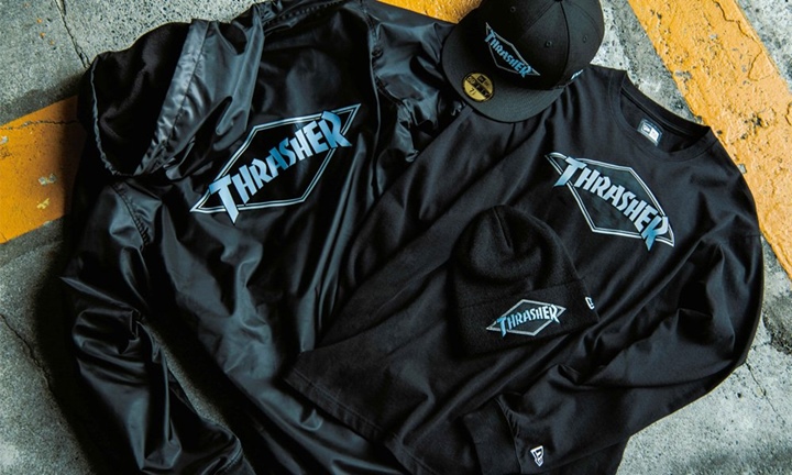 New Era × THRASHER ニューコラボ 7型がリリース (ニューエラ スラッシャー)