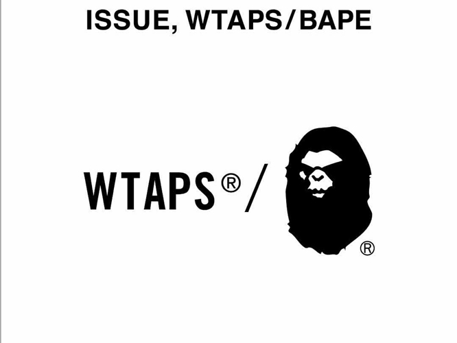 WTPS × A BATHING APE コラボが11月発売予定 (ダブルタップス ア ベイシング エイプ)