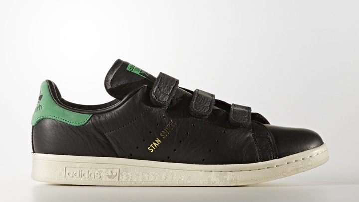 10/12発売！アディダス オリジナルス スタンスミス CF “コア ブラック/グリーン” (adidas Originals STAN SMITH CF “Core Black/Green”) [BZ0533]