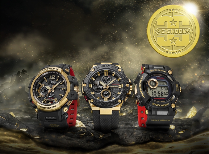 G-SHOCK誕生35周年記念モデル第2弾！ブラック×ゴールドで豪華さを表現した「GOLD TORNADO-ゴールド トルネード」が11/10から発売 (Gショック ジーショック)