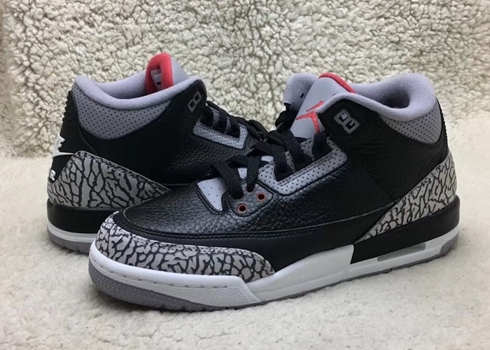 【2018年2月17日リリース予定】ナイキ エア ジョーダン 3 レトロ OG “ブラック セメント” (NIKE AIR JORDAN 3 RETRO OG “Black Cement”) [854262-001][854261-001]