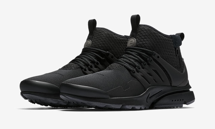 ナイキ エア プレスト ミッド ユーティリティー “ブラック/ダーク グレー” (NIKE AIR PRESTO MID UTILITY “Black/Dark Grey”) [859524-006]