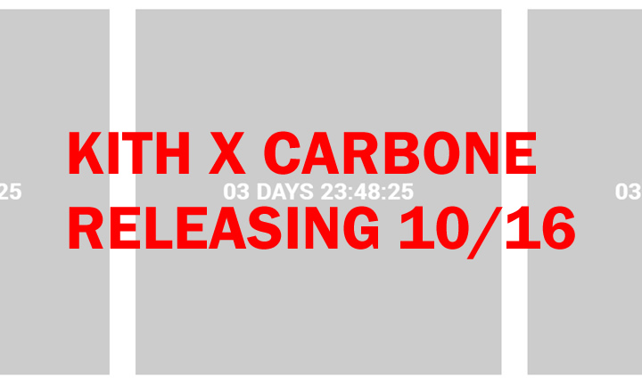 KITH × CARBONE コラボ 全13アイテムが「MONDAY PROGRAM」に登場！海外10/16発売予定！ (キース)
