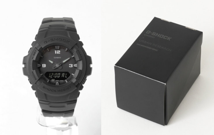 CASIO×U腕時計 CASIO×URBANRESEARCHコラボ別注G-SHOCK　G100