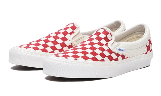 キャンバス+チェッカーフラッグのVANS OG CLASSIC SLIP-ON LXが発売 (バンズ OG クラシック スリッポン LX)