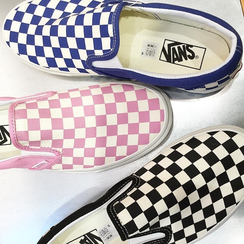 チェッカーボードをサイドテープにも施したVANS CLASSIC SLIP-ON 2017 F/W (バンズ クラシック スリッポン 2017年 秋冬)