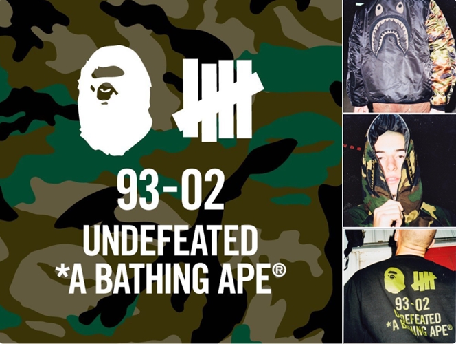 【速報】UNDEFEATED × A BATHING APE 2017 F/W コラボが発表！ (アンディフィーテッド エイプ)