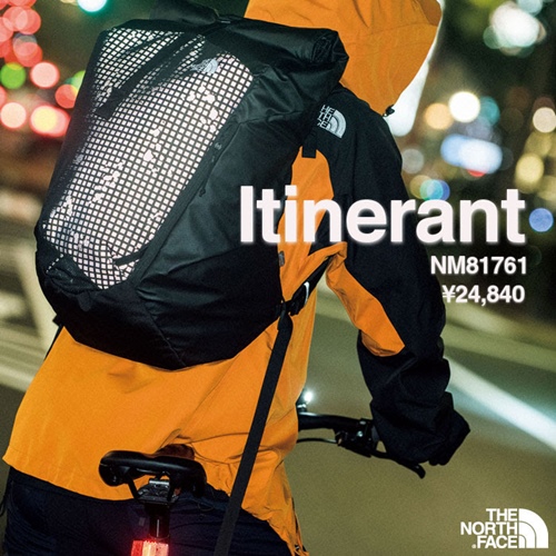 THE NORTH FACE 最新防水バックパック「アイティナラント」が発売 (ザ・ノース・フェイス Itinerant)